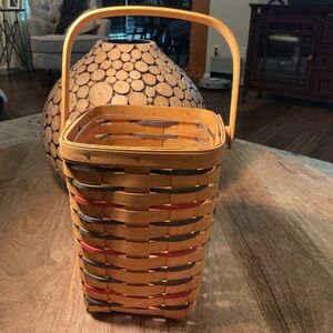 Longaberger 1998 Woven Tradition Large Peg Basket